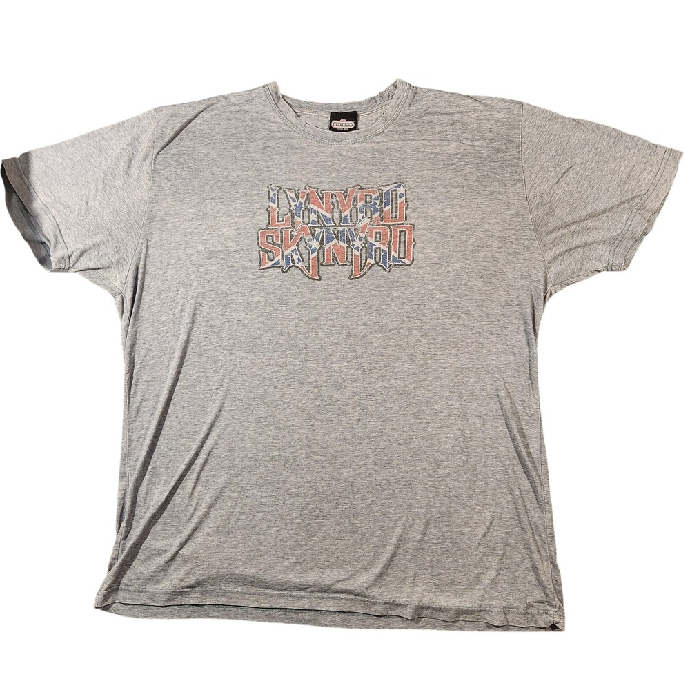 Vintage Lynyrd Skynyrd Shirt Mens‎ XL Gray Winterland Classic Rock Band 2000s